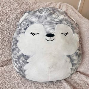 Large 18 inch squishmallow tie-dye wolf